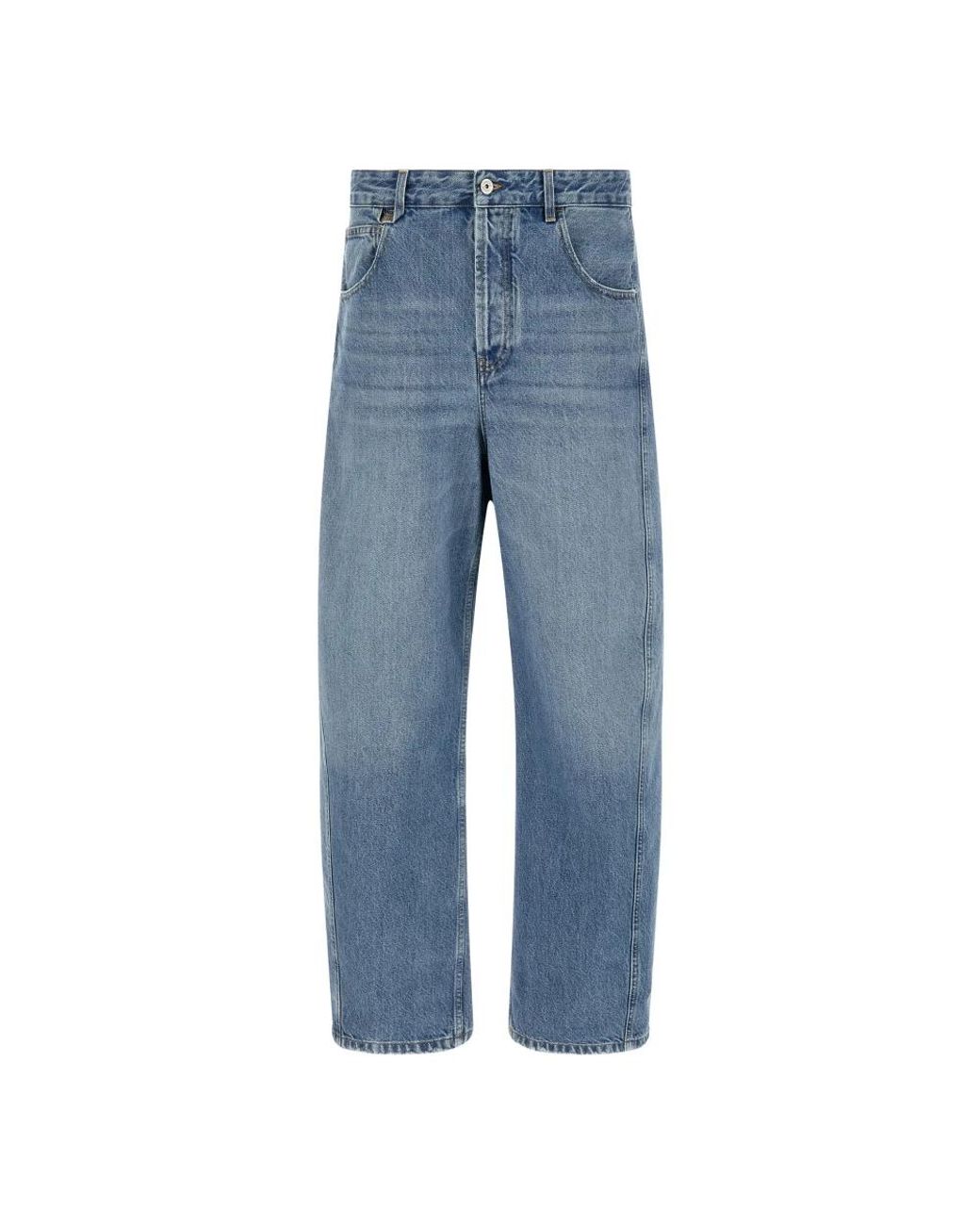Jacquemus Blue Loose Fit Jeans for men