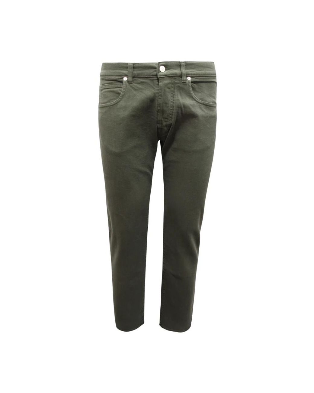 Nine:inthe:morning Green Slim Fit Jeans for men