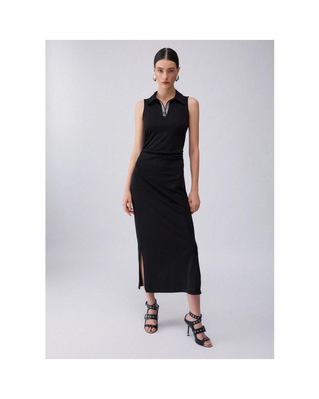 Liu Jo Black Midi Dresses