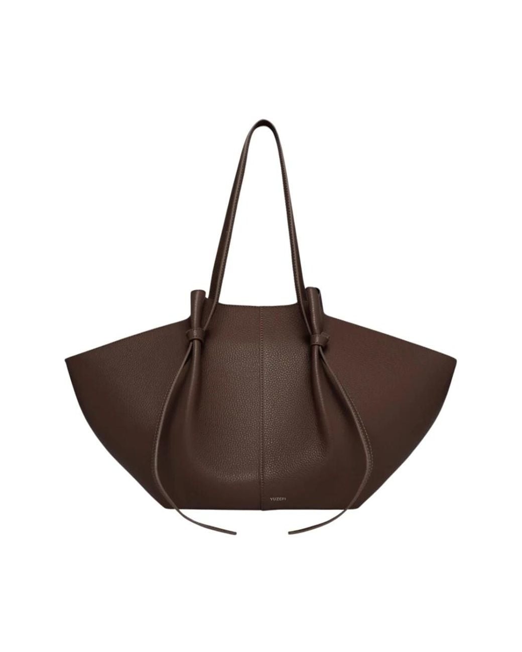 Yuzefi Brown Shoulder Bags