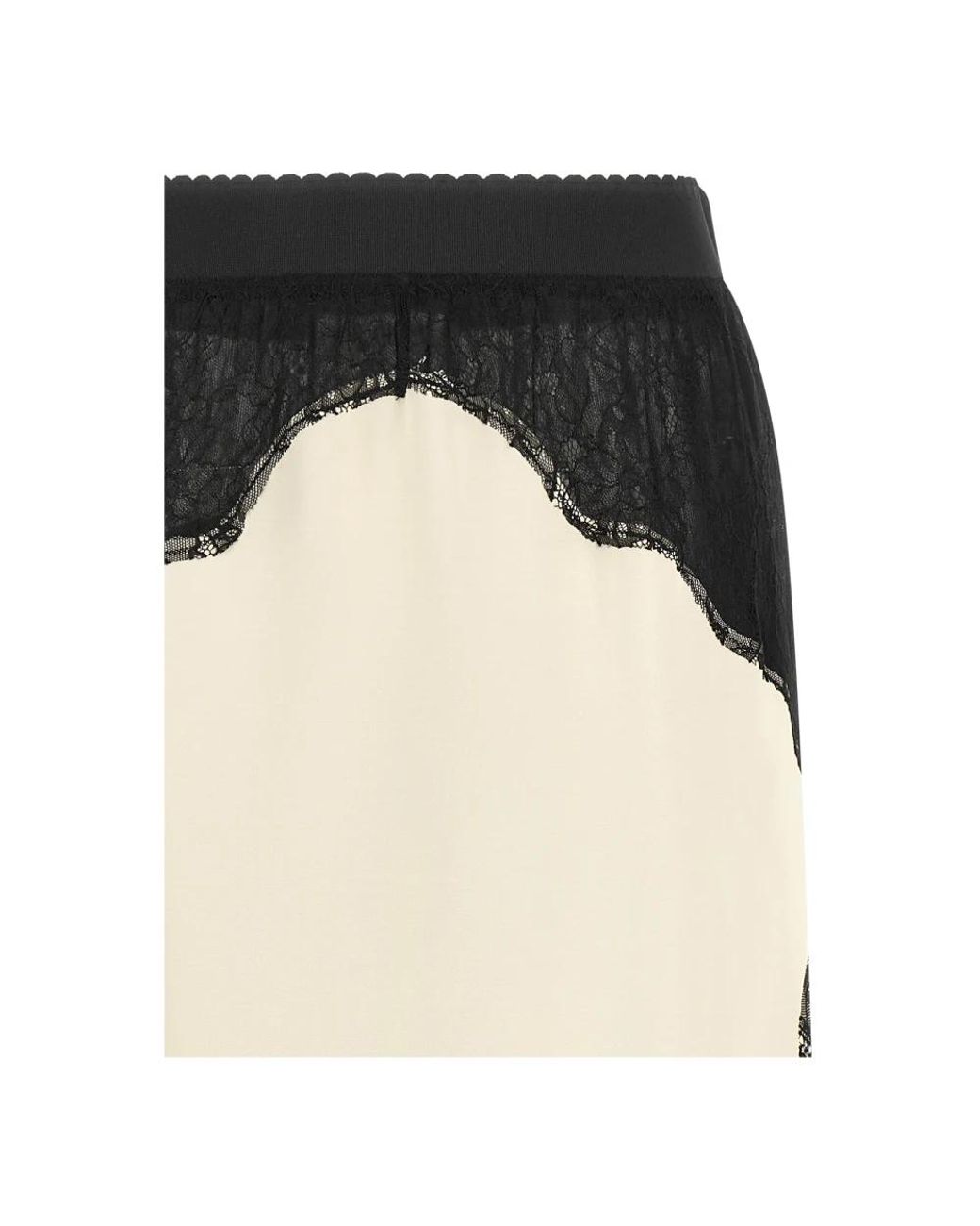 The Attico Black Midi Skirts