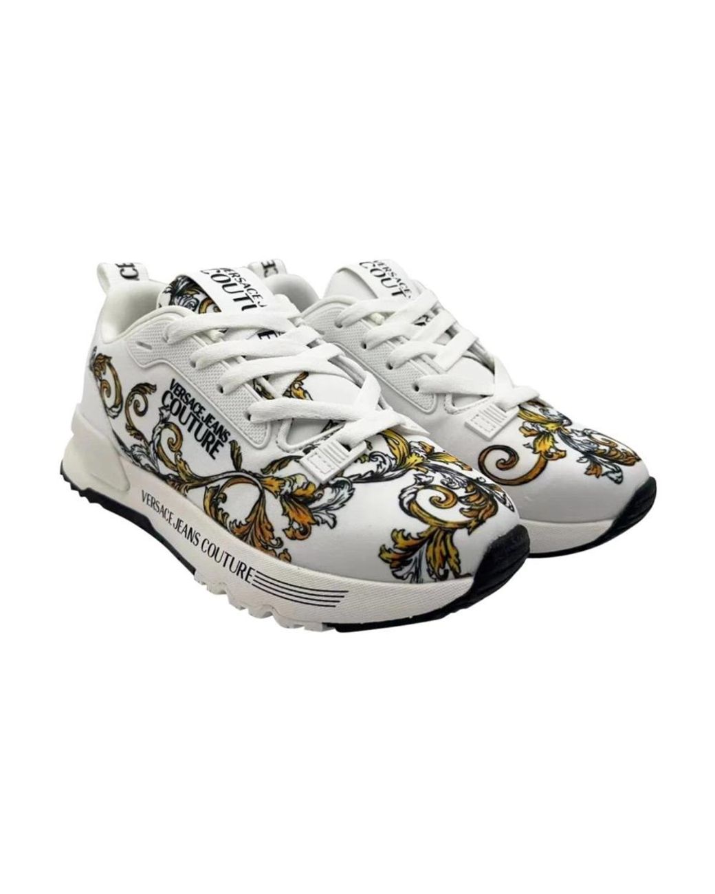 Versace Jeans Couture Gray Sneakers