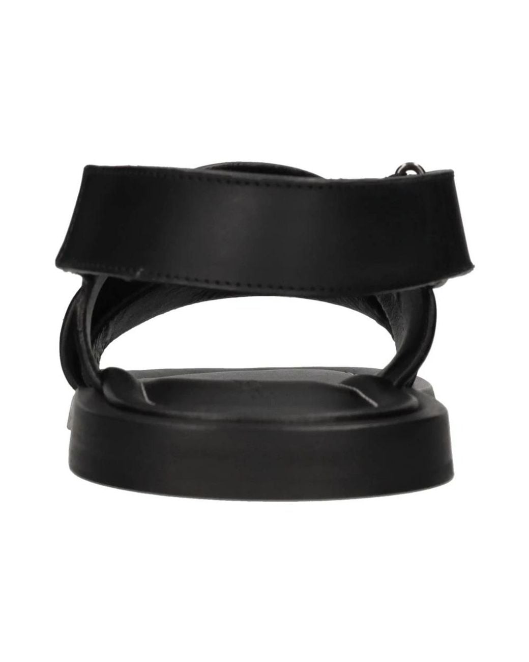 THE ANTIPODE Black Flat Sandals for men