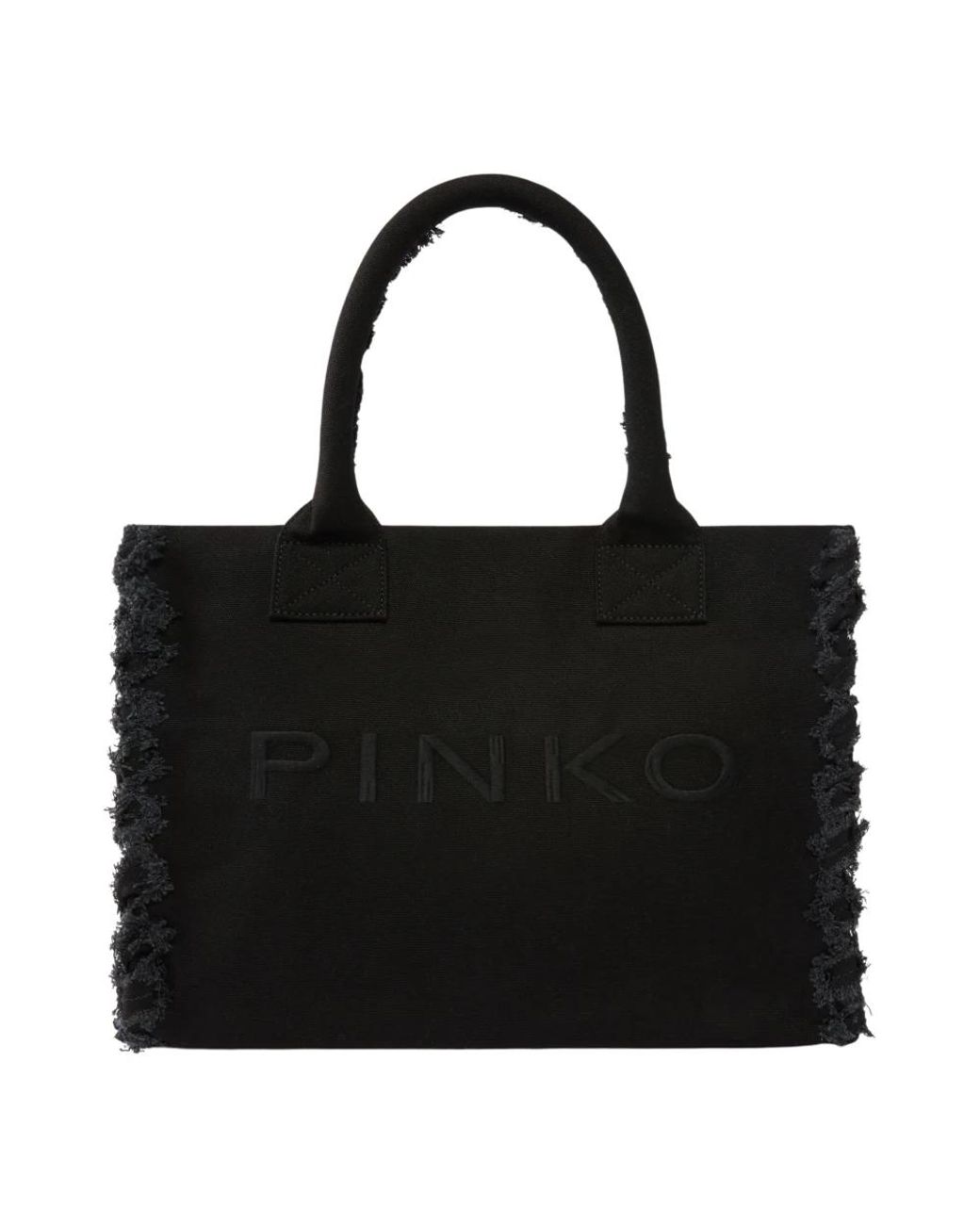 Pinko Black Shopping Bags