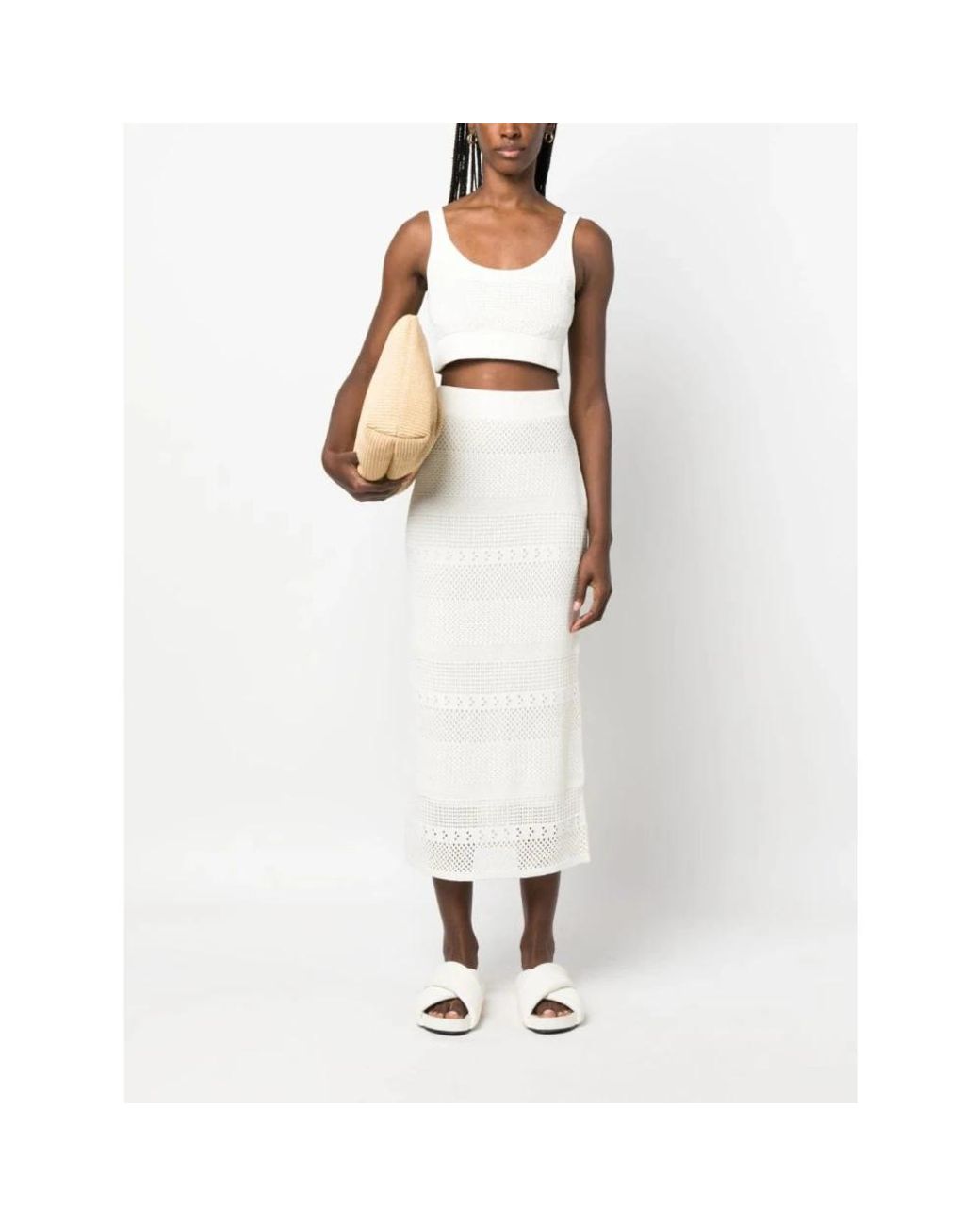 FRAME White Sleeveless Tops