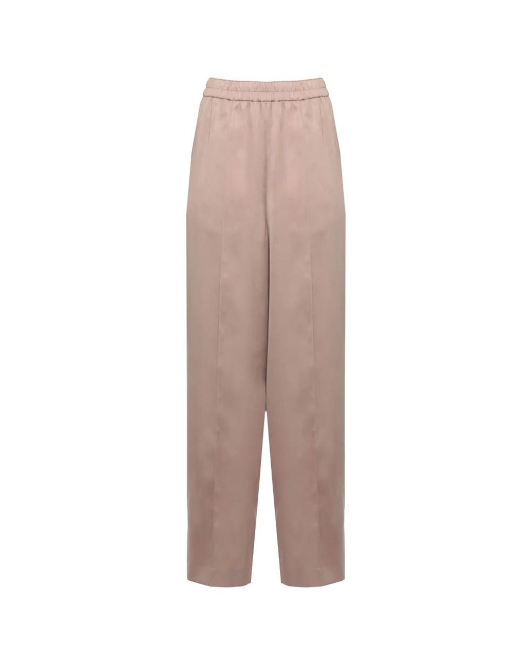 Fabiana Filippi Brown Straight Trousers