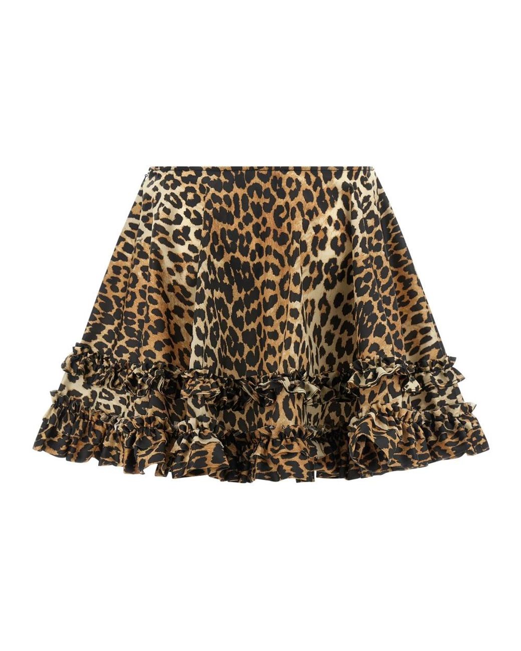 Ganni Brown Short Skirts