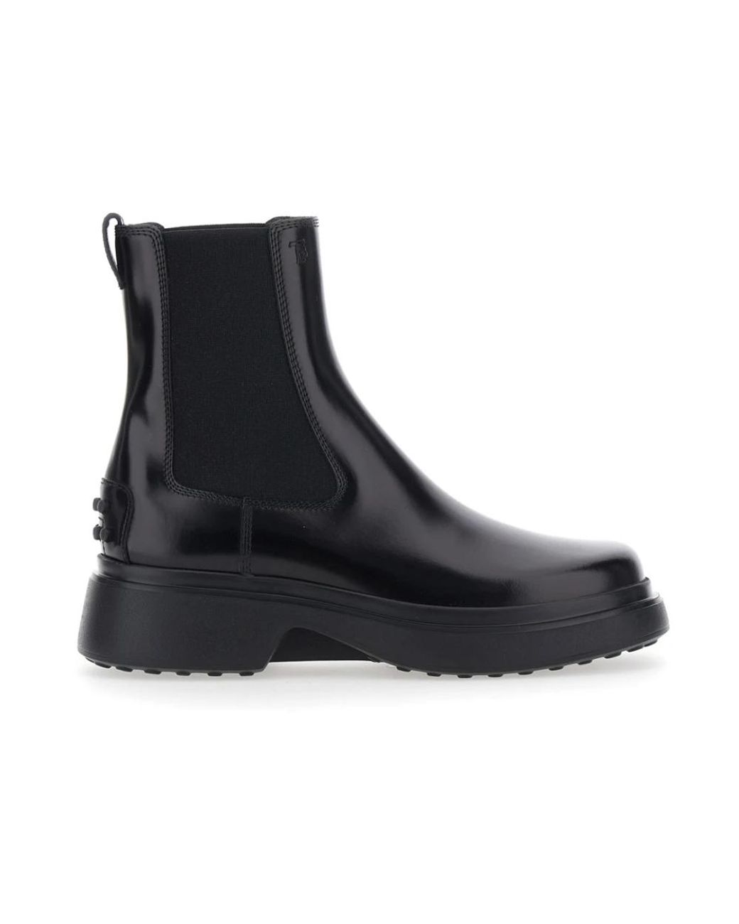 Tod's Black Chelsea Boots