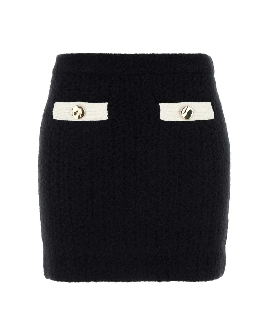 Self-Portrait Black Short Skirts