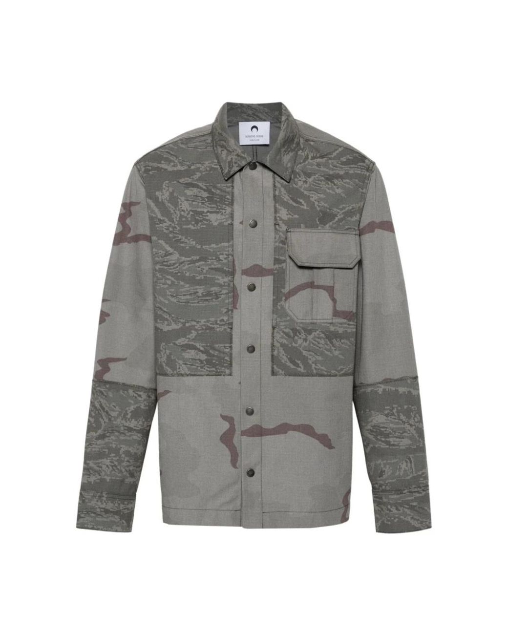 MARINE SERRE Gray Light Jackets for men