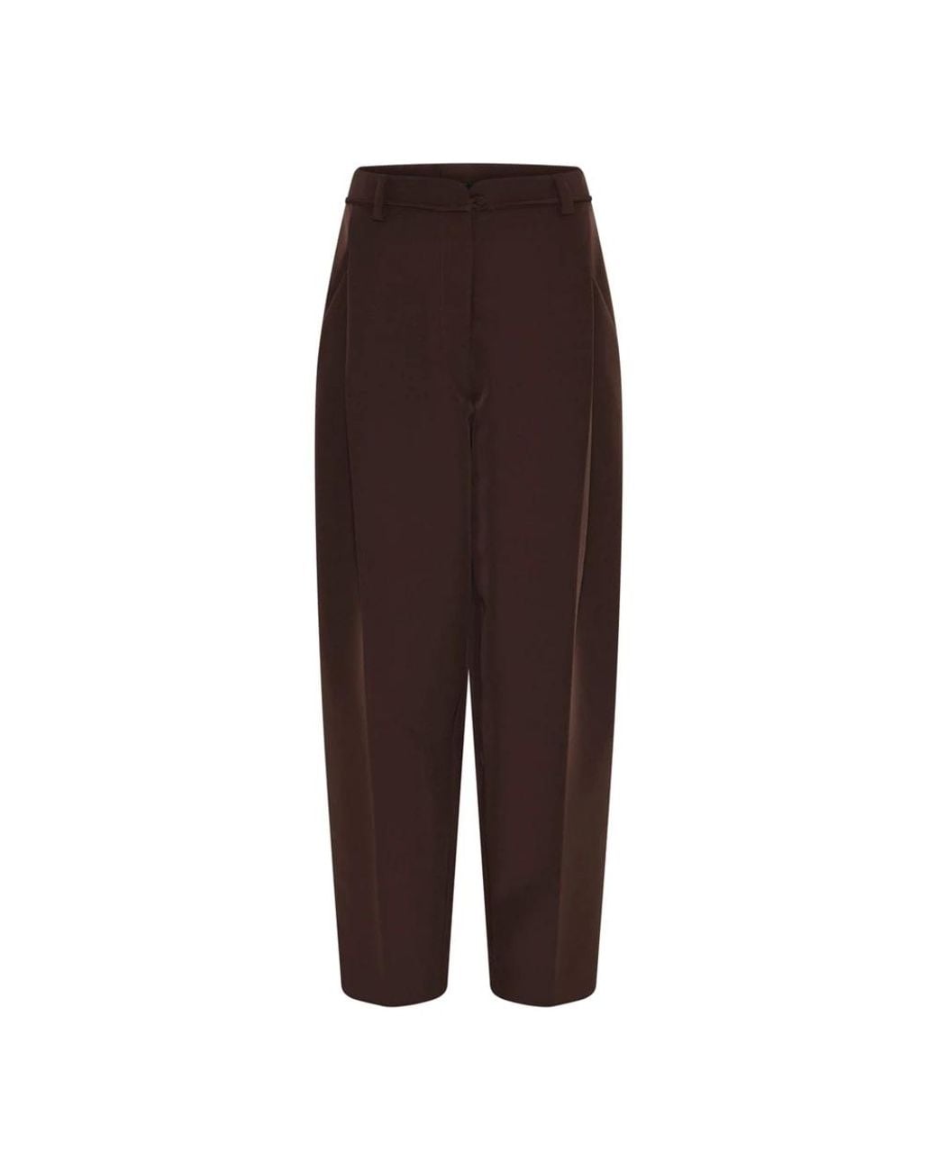 Bruuns Bazaar Brown Wide Trousers