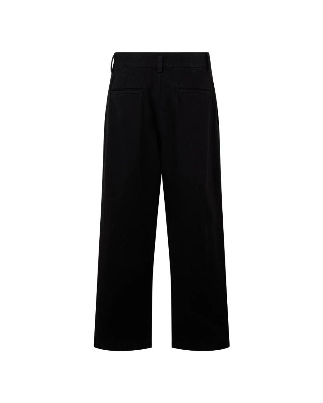 Agolde Black Wide Trousers for men