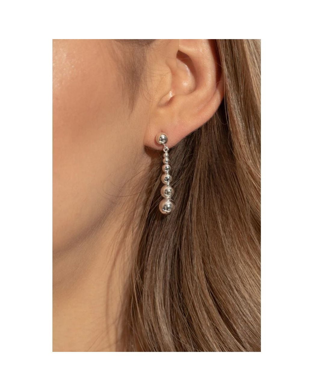 Earrings LIE STUDIO en coloris White