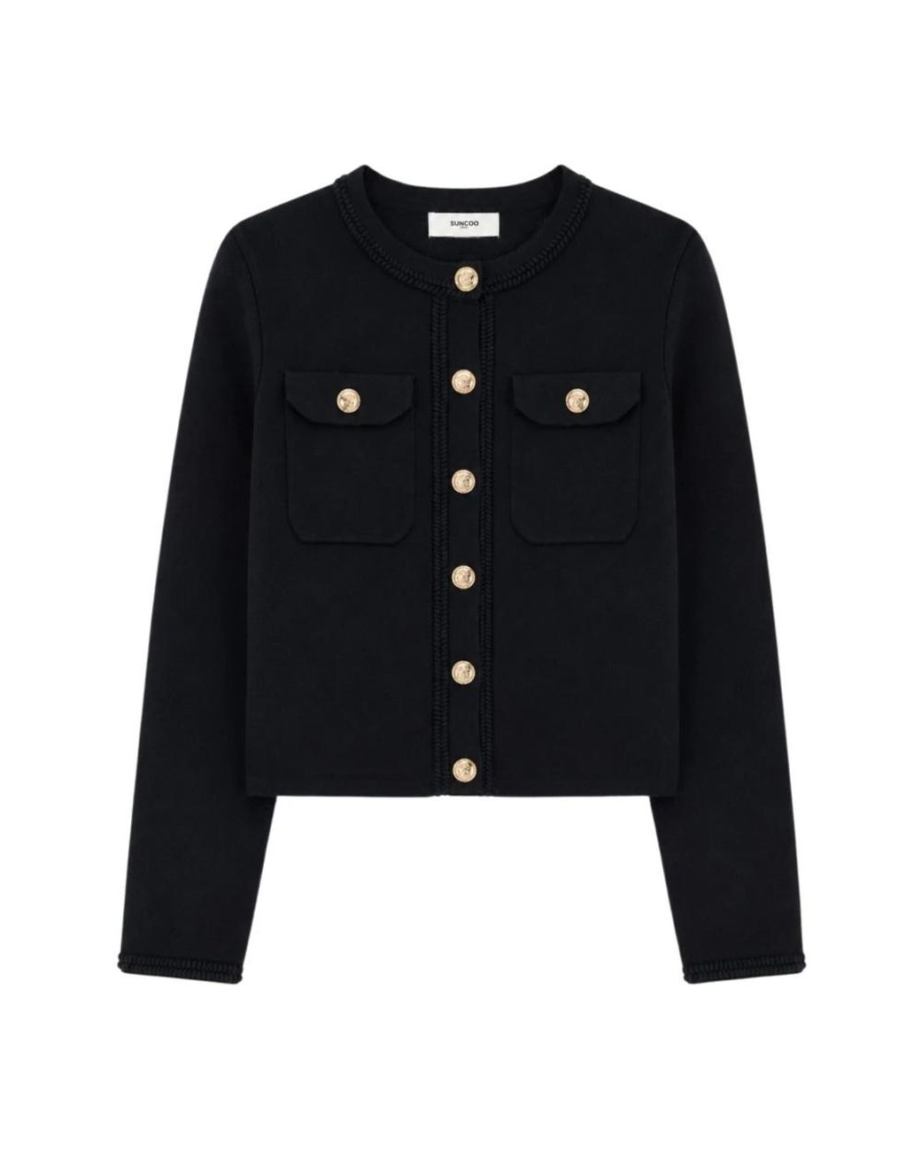 Suncoo Black Cardigans