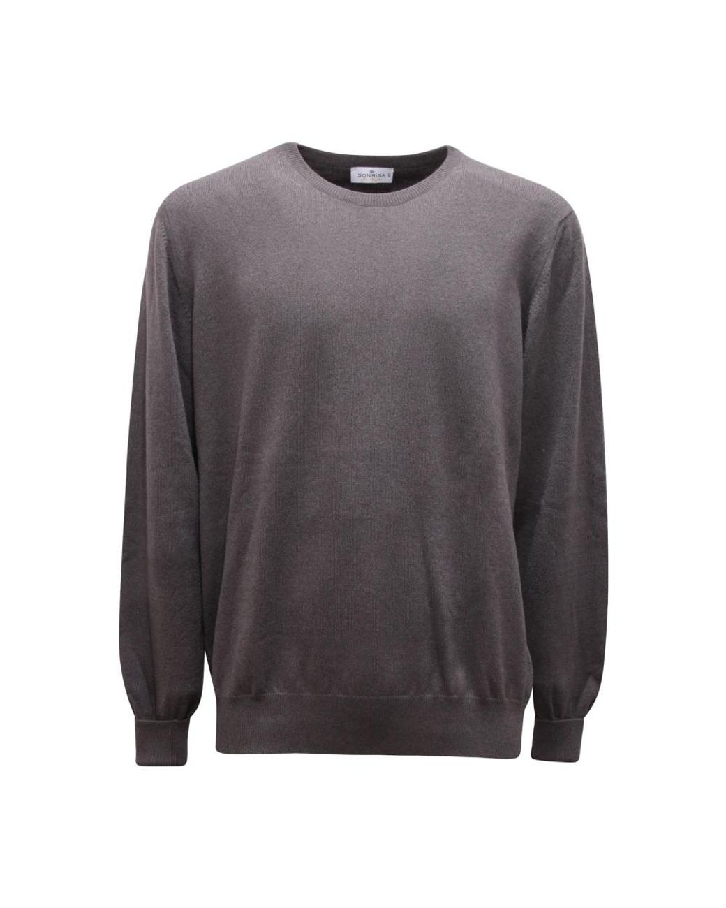 Sonrisa Gray Cashmere Knitwear for men