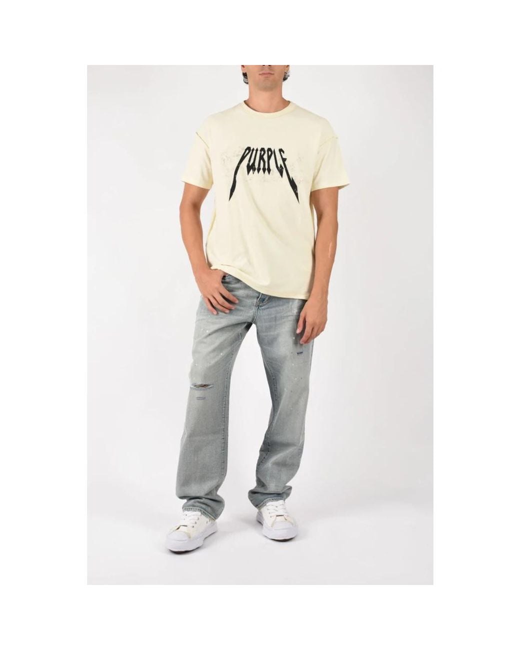 Purple Brand Natural T-Shirts for men