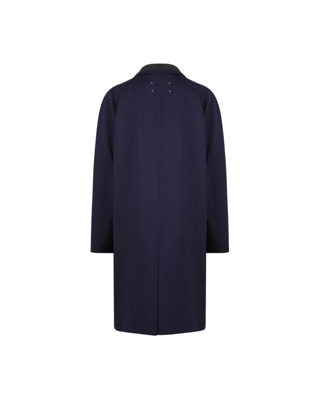 Single-breasted coats Maison Margiela de color Blue