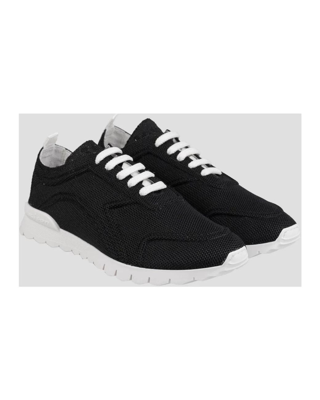Kiton Black Sneakers for men