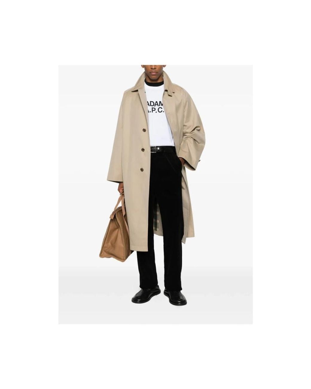 A.P.C. White T-Shirts & Vests for men