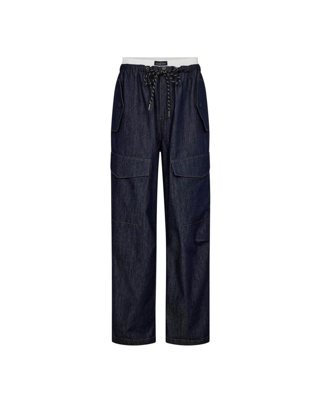 Haute L'Amitié Blue Straight Jeans