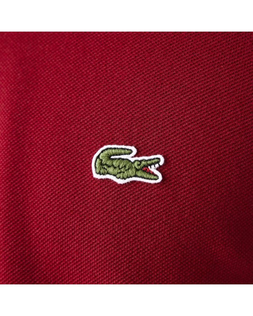 Polo Shirts Lacoste de hombre de color Red