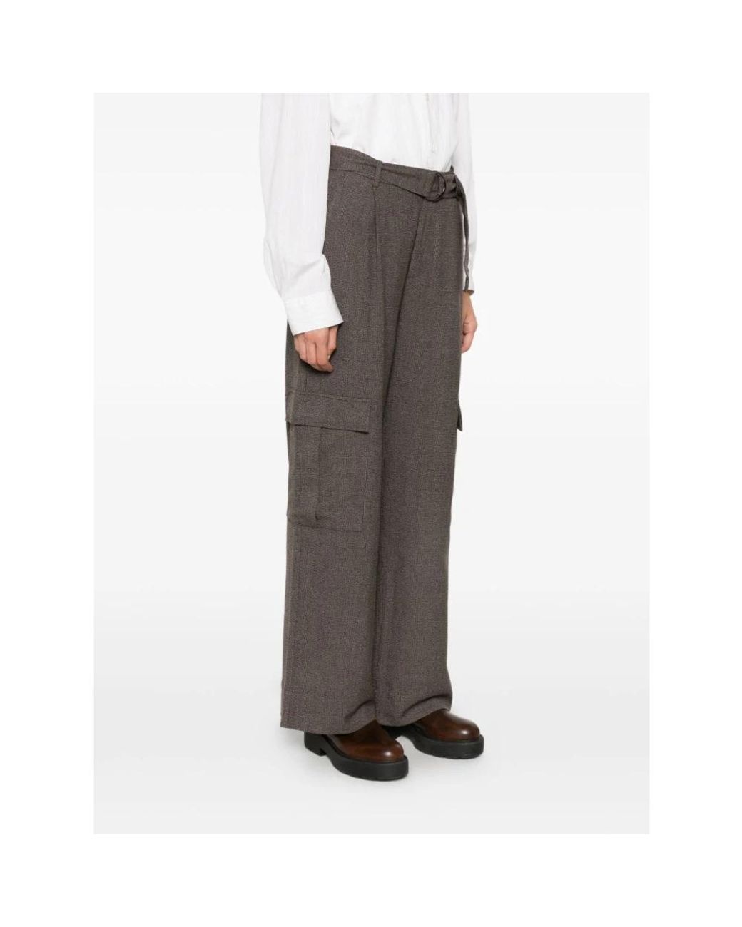 Yerse Green Wide Trousers