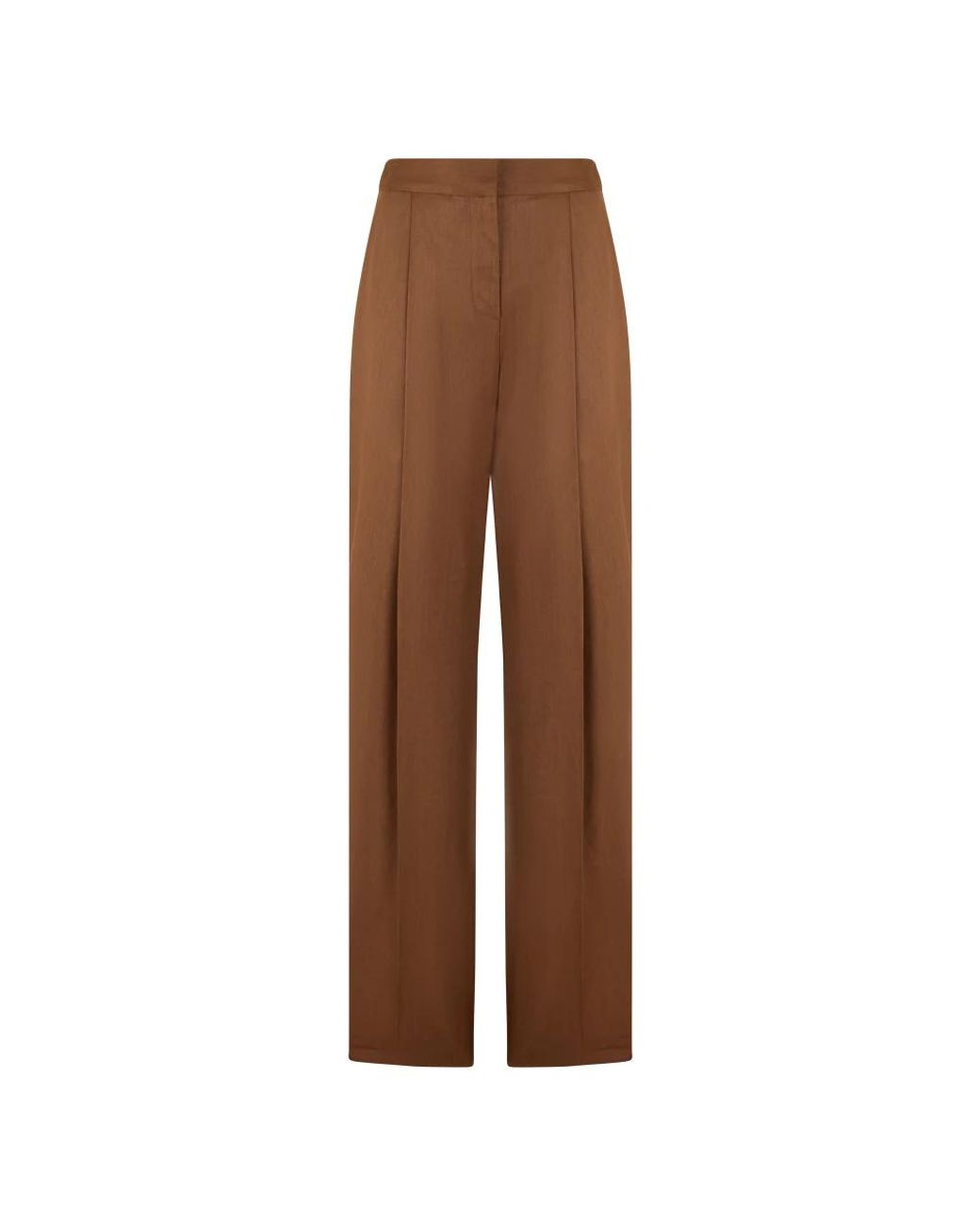 Elisabetta Franchi Brown Tapered Trousers