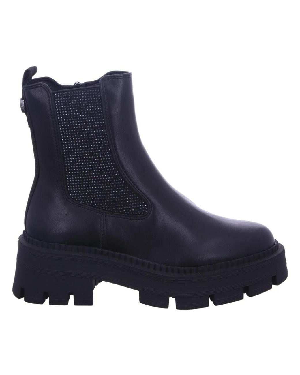 Tamaris Blue Chelsea Boots