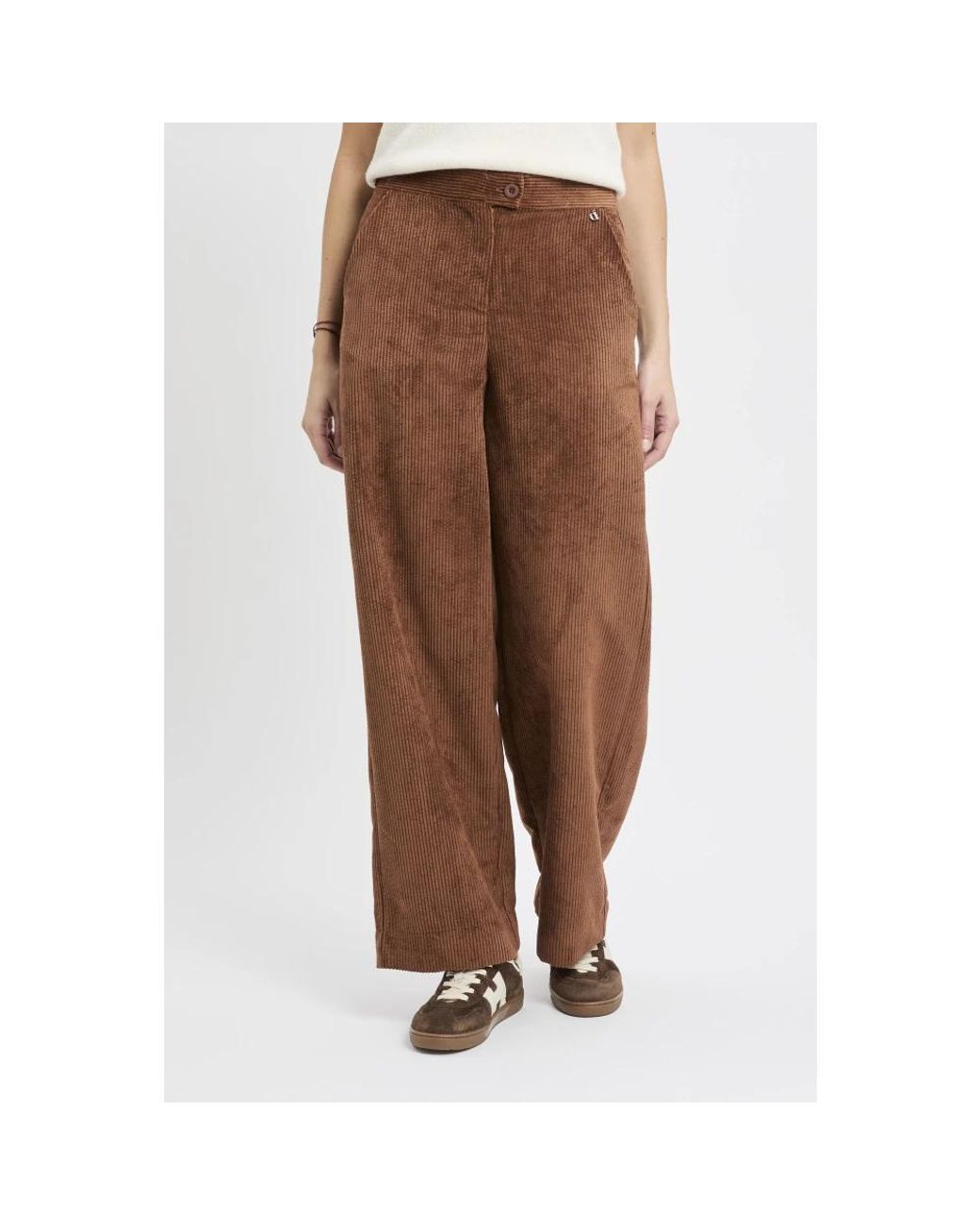 Dixie Brown Wide Trousers