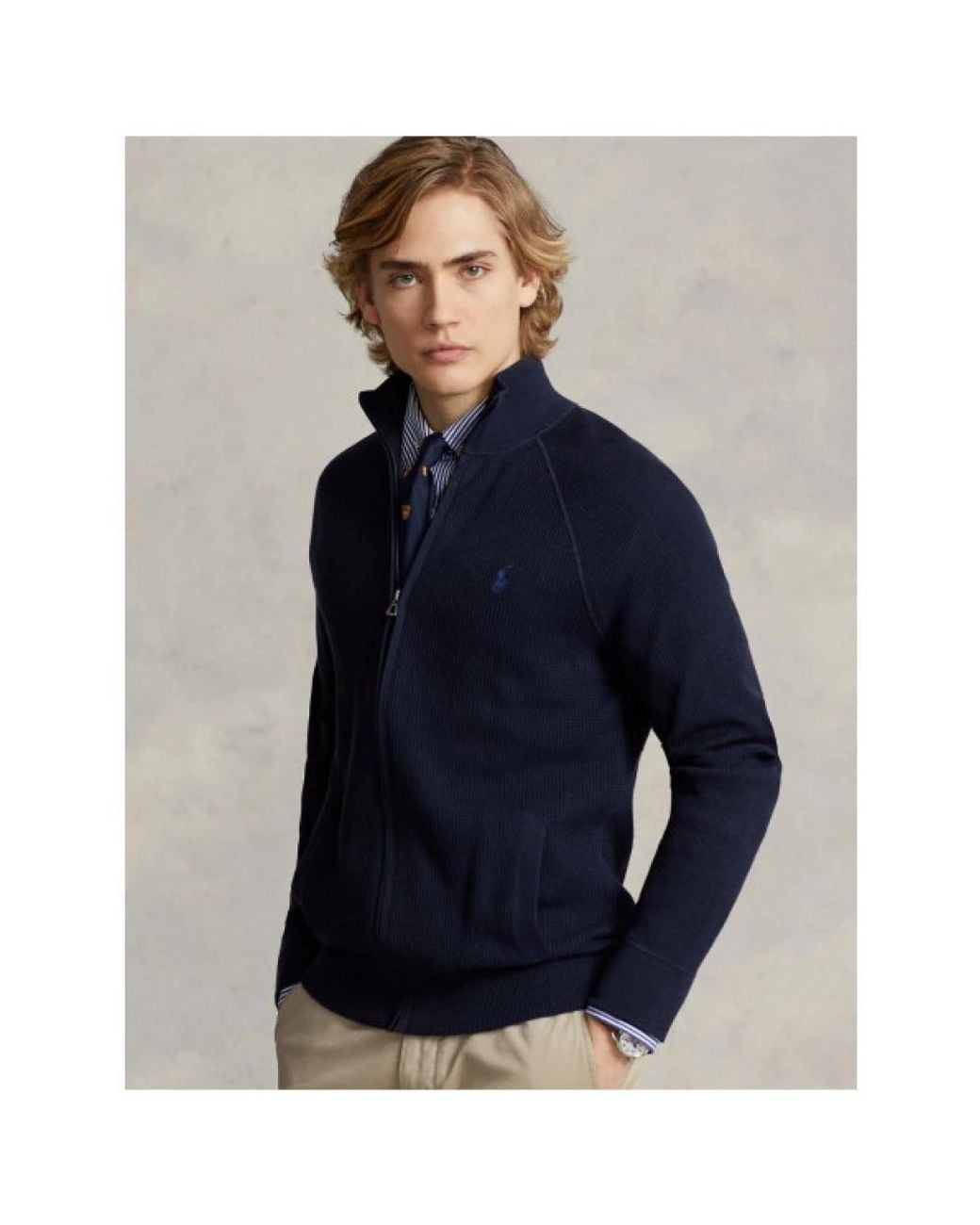 Polo Ralph Lauren Blue Zip-Throughs for men