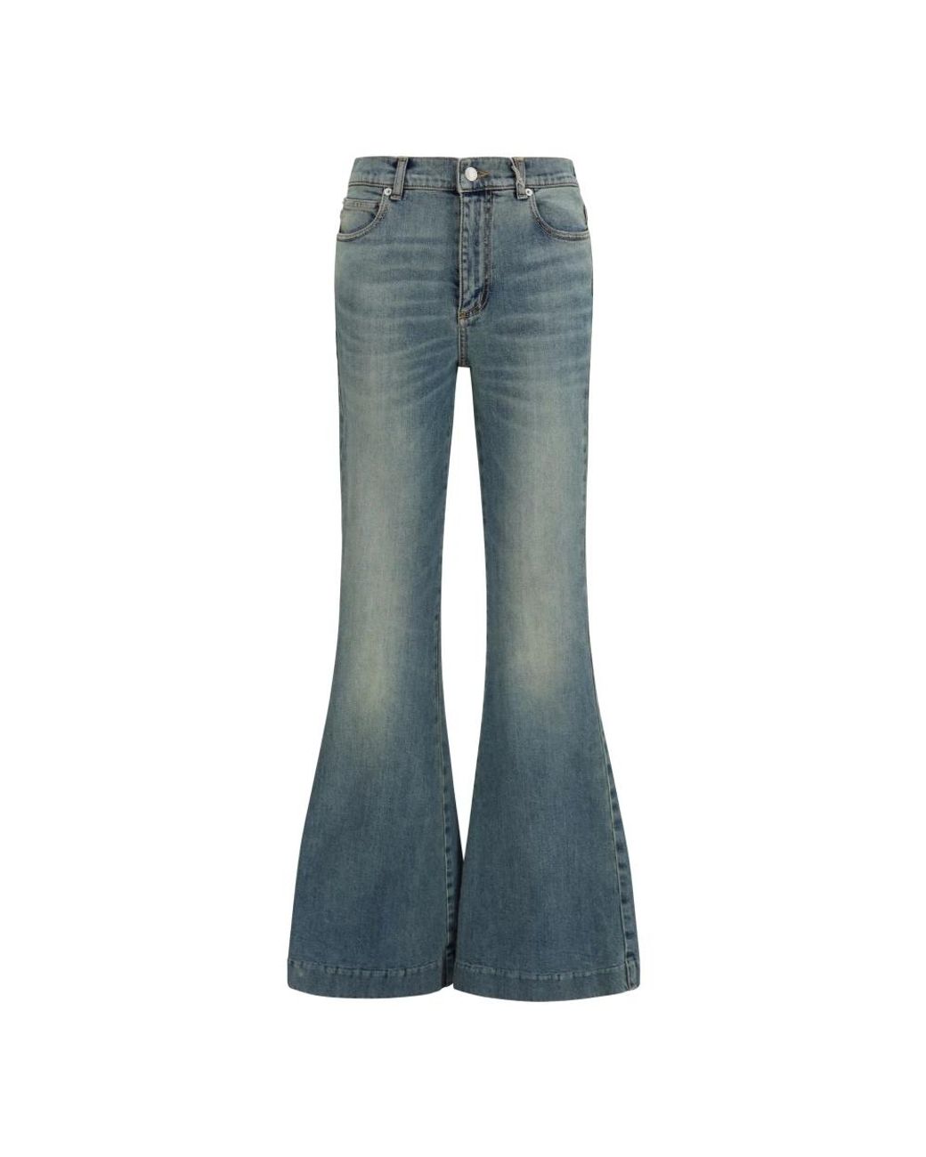 Flared Jeans McQueen de color Blue
