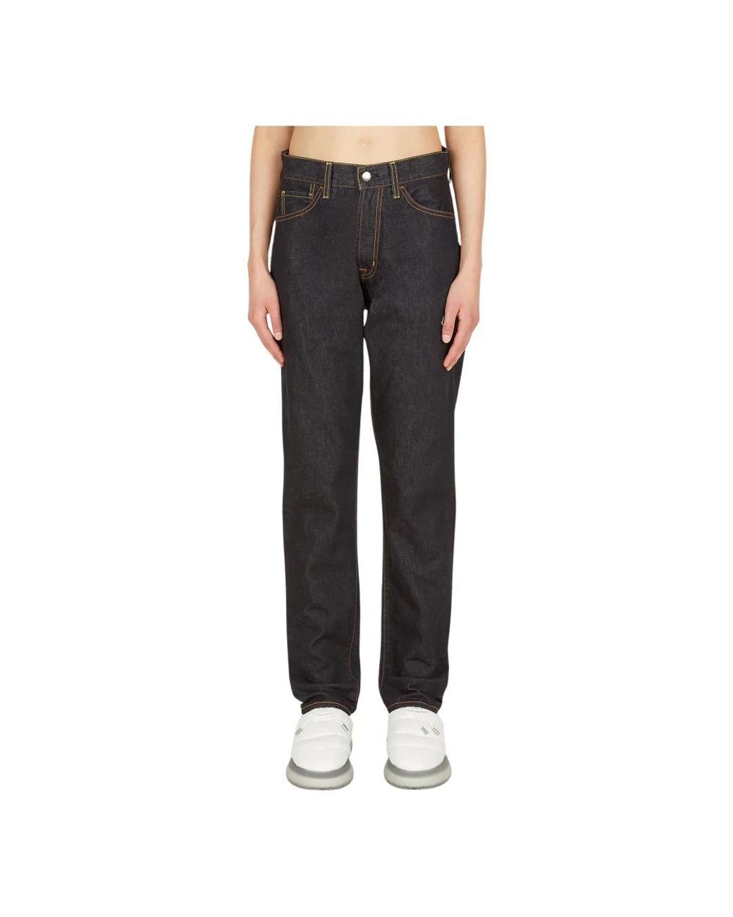 Moncler Black Straight Fit Jeans