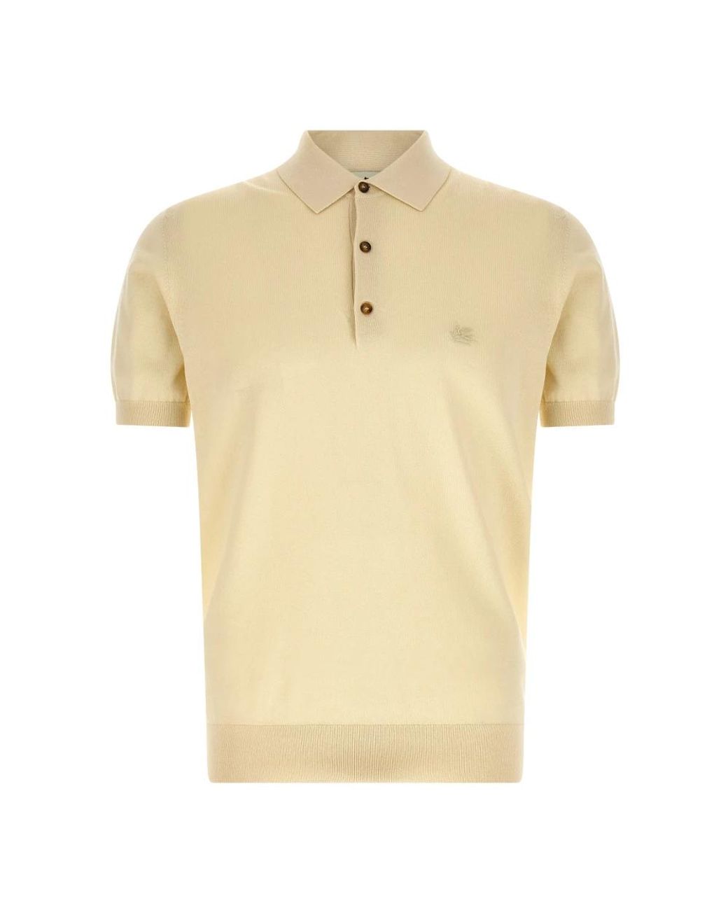 Etro Natural Polo Shirts for men