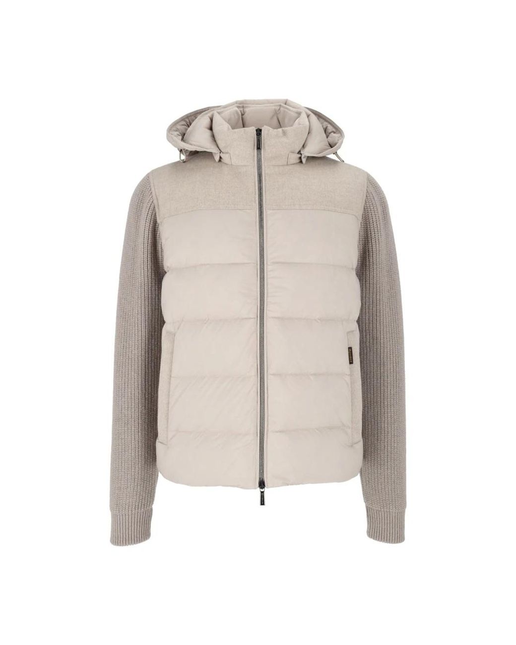 Moorer Allori-Lsm Jacket in het Natural voor heren