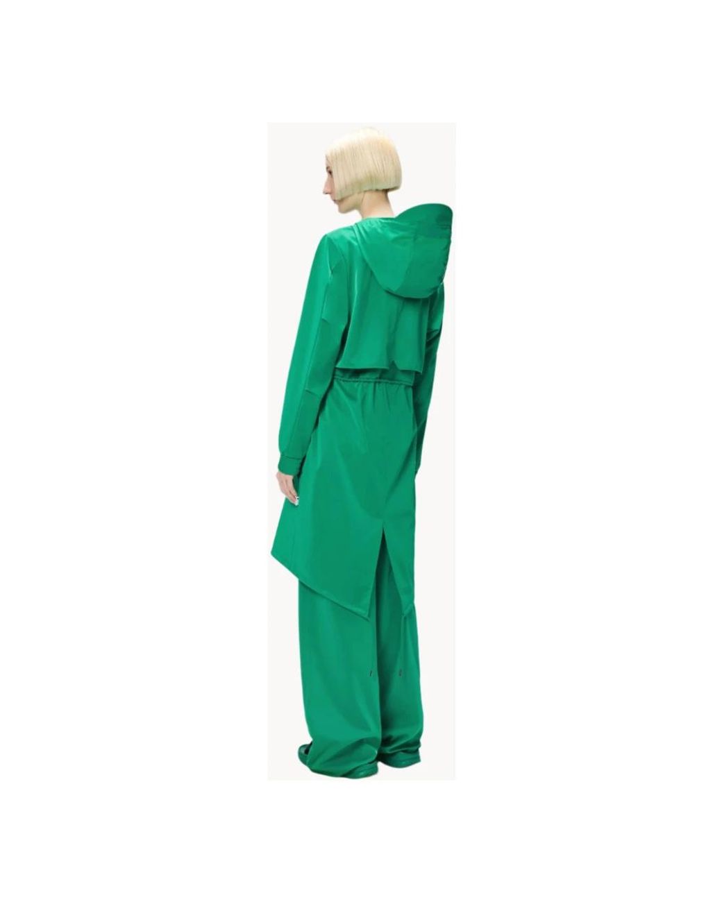 Rains Green Parkas