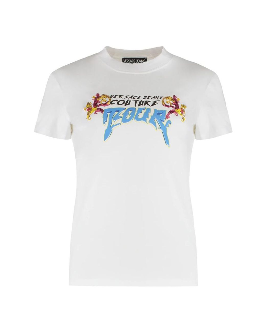 Versace Jeans Couture White T-Shirts