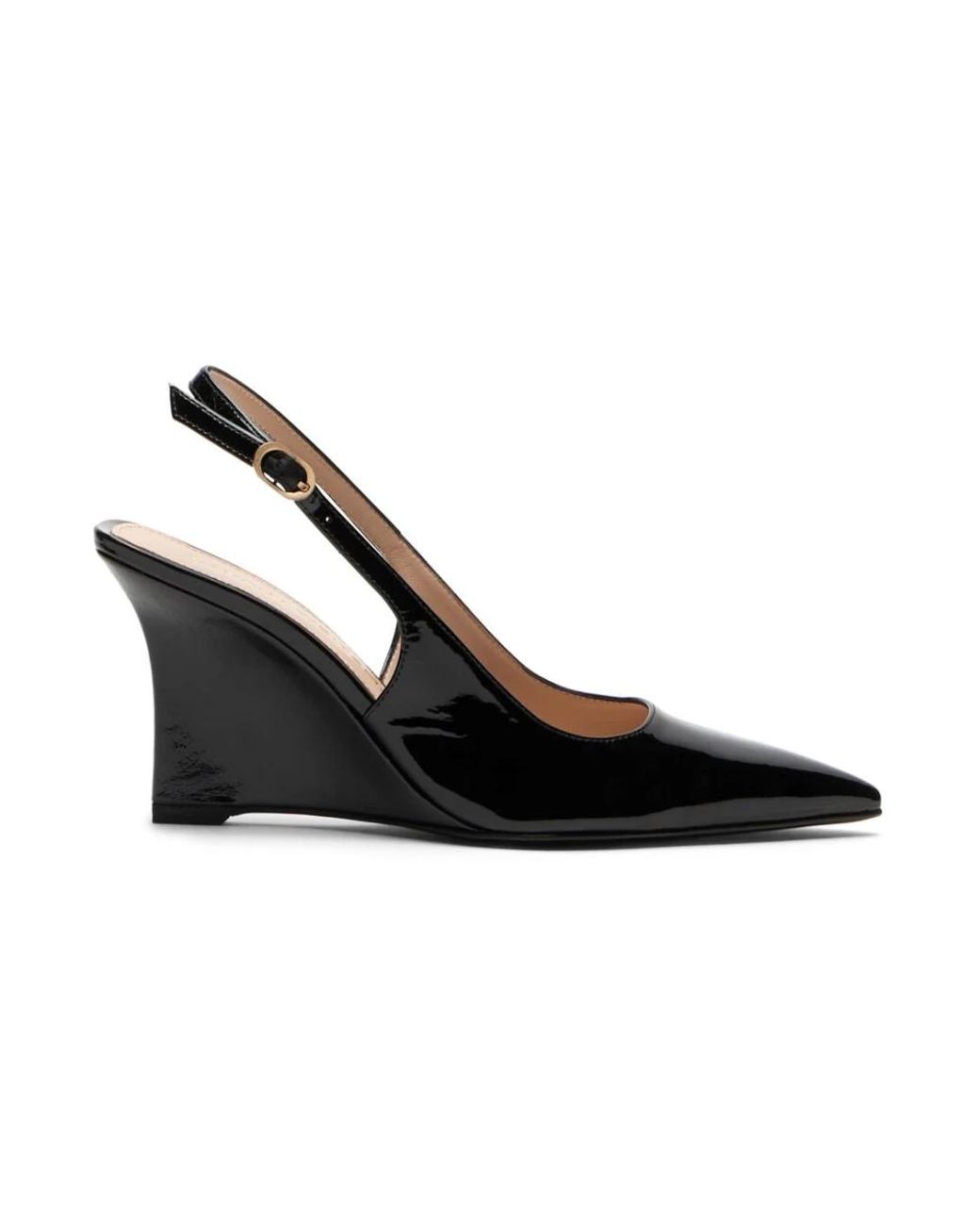 Stuart Weitzman Black Wedges
