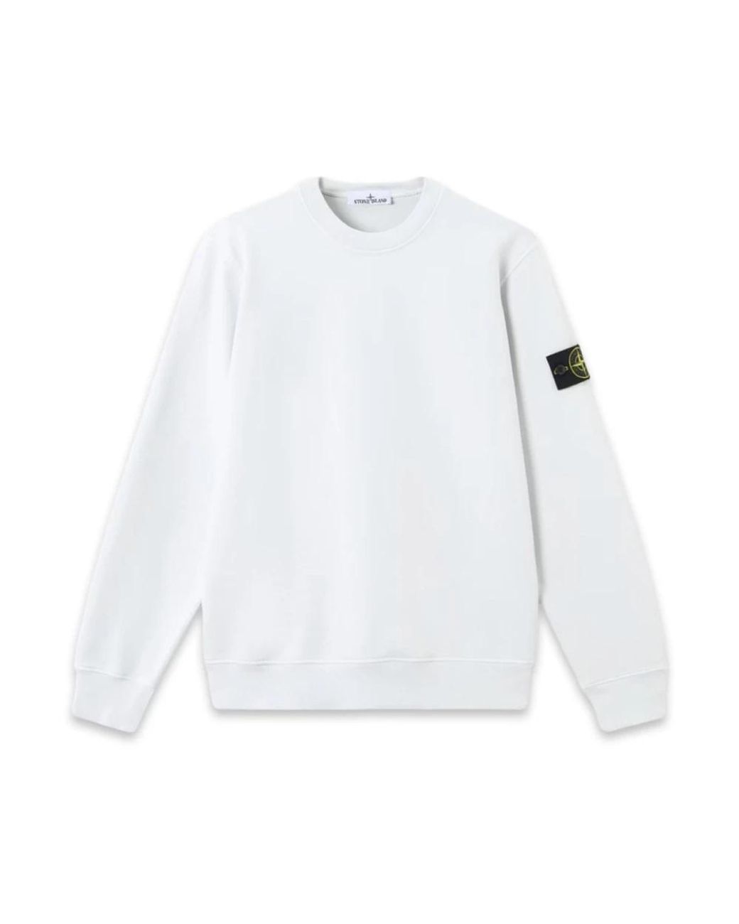 Stone Island White Sweatshirts for men