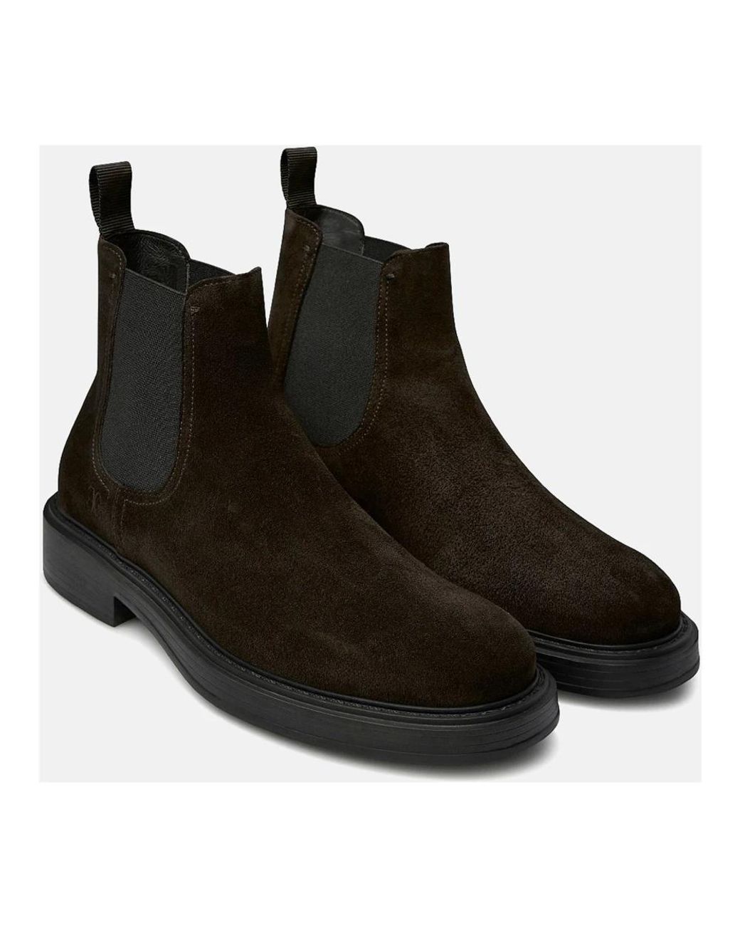 Fabi Brown Chelsea Boots for men