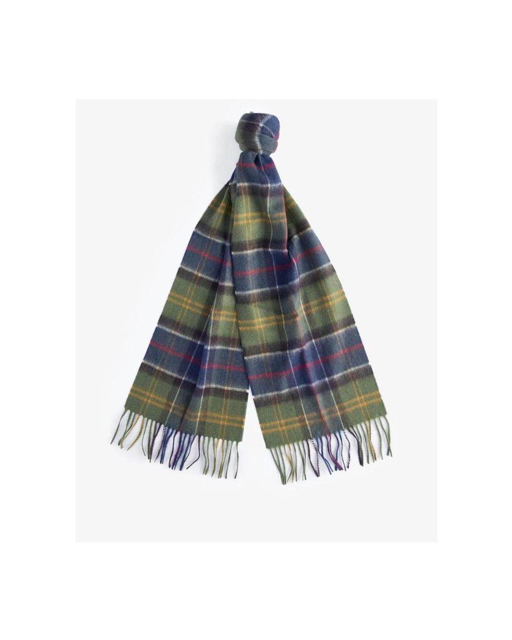 Barbour Blue Winter Scarves