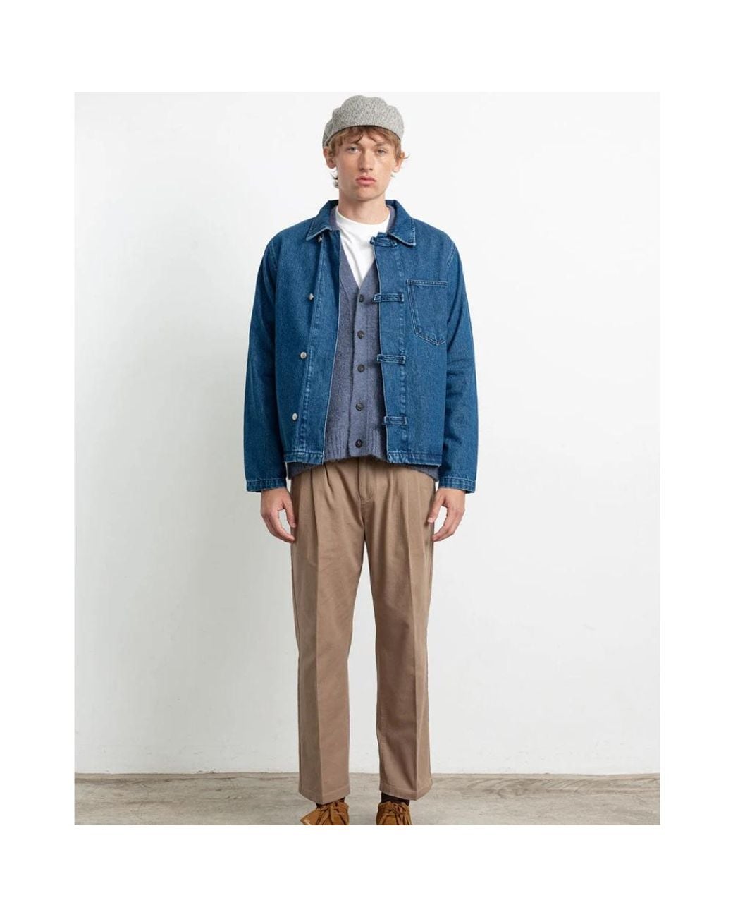 Denim Jackets Edmmond Studios de hombre de color Blue