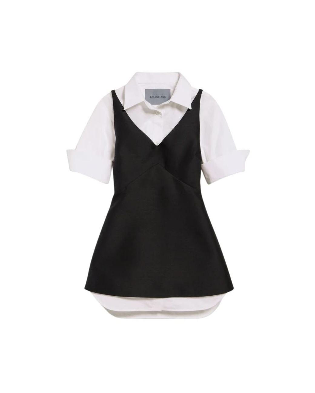 Balenciaga Black Short Dresses