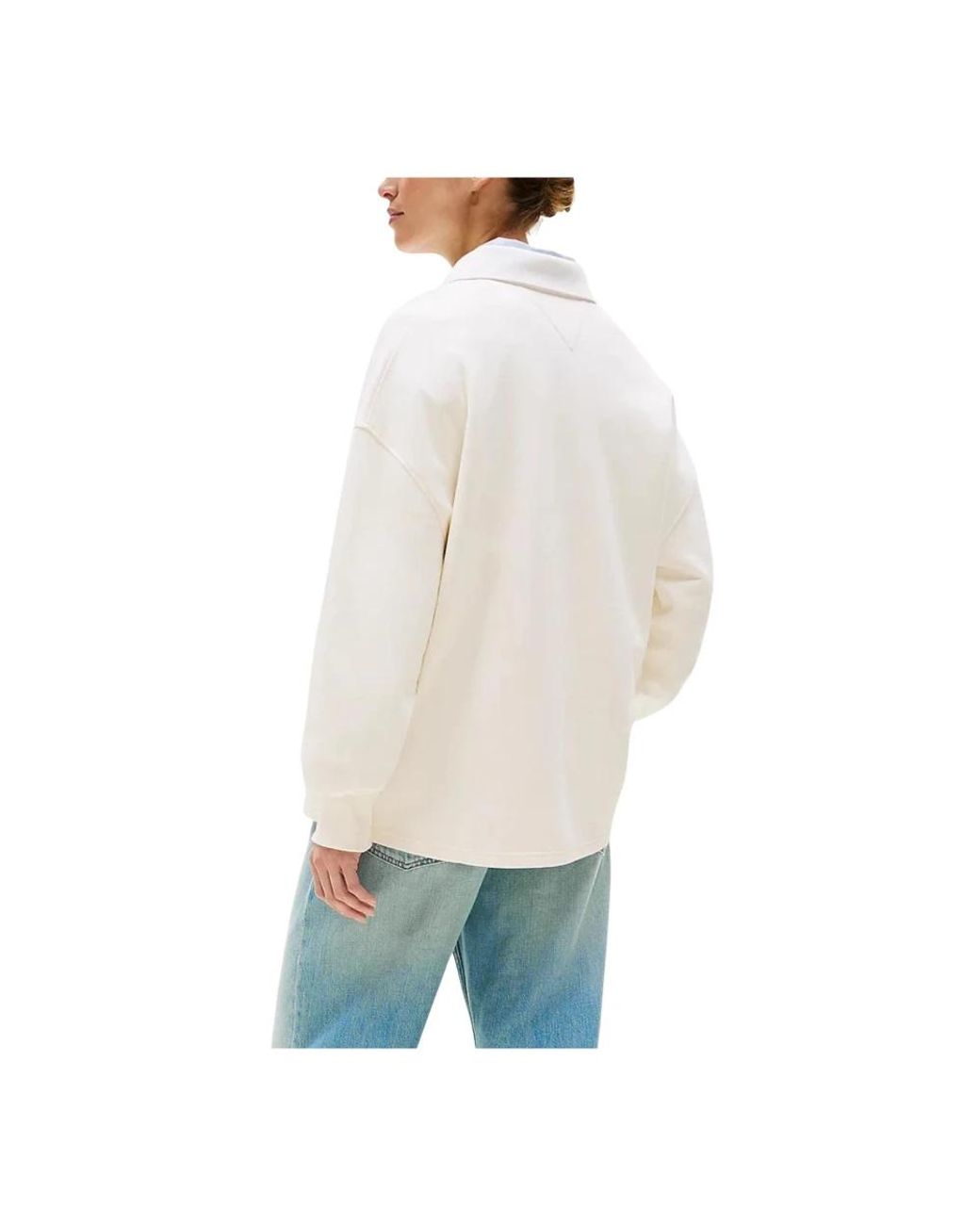 Tommy Hilfiger White Sweatshirts