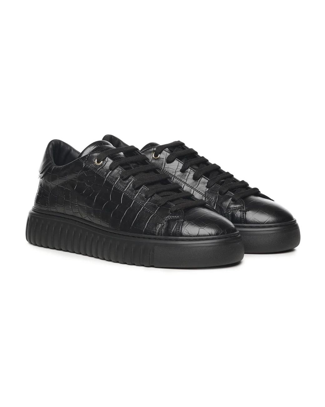 Giuliano Galiano Black Sneakers for men