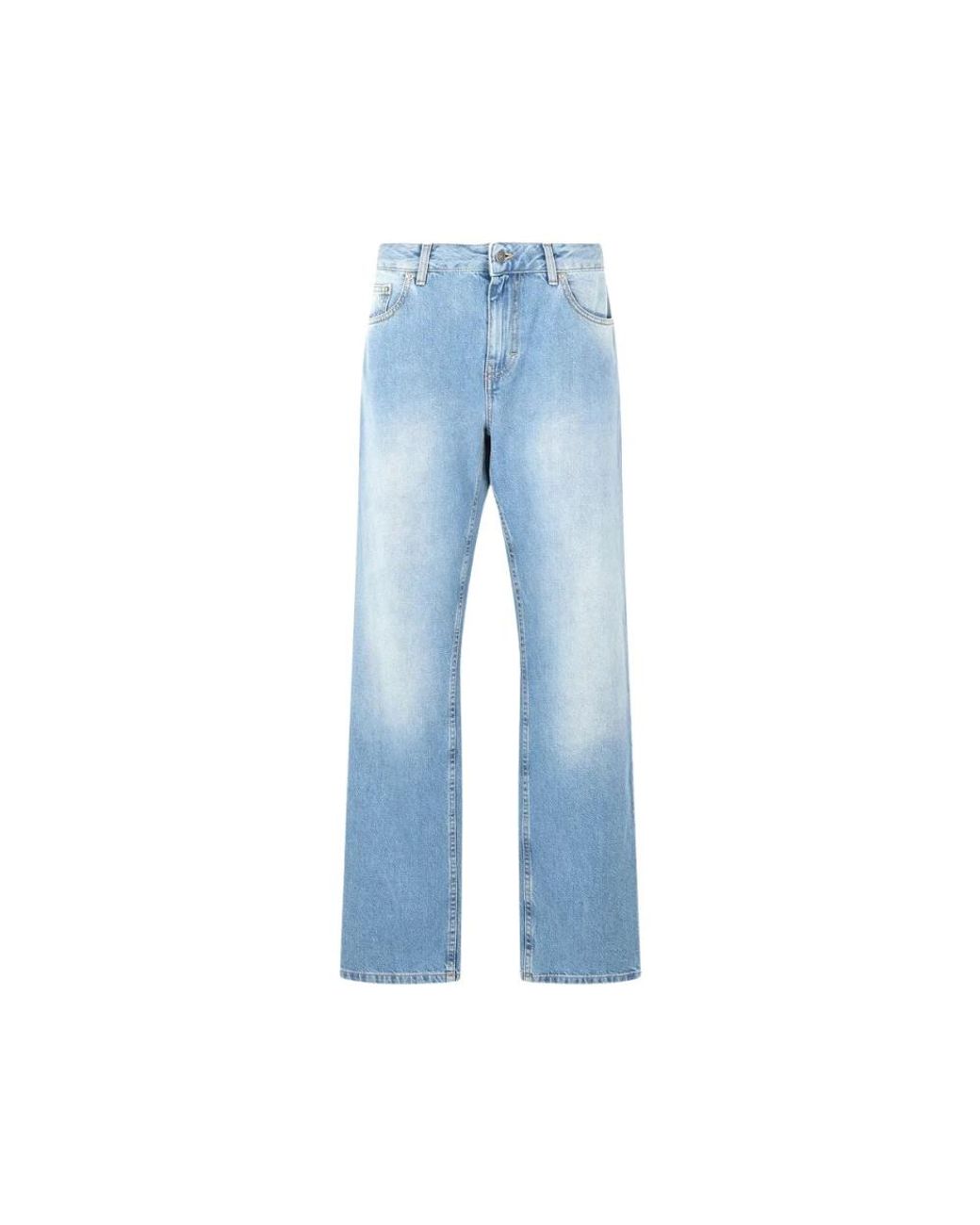 Roberto Cavalli Blue Straight Jeans for men