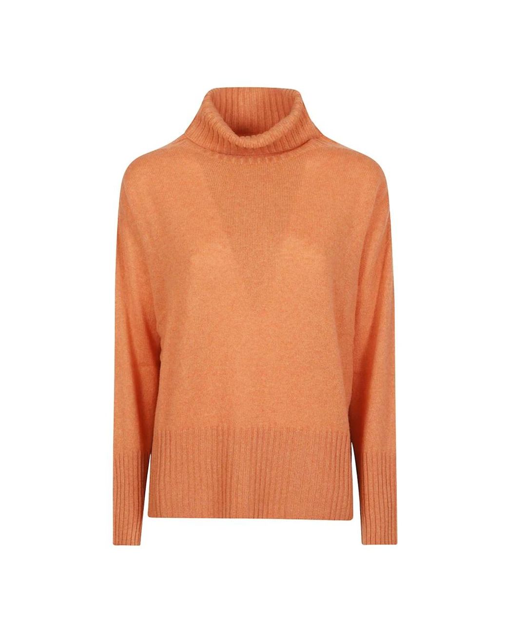 Aragona Turtle Neck Sweater in het Orange