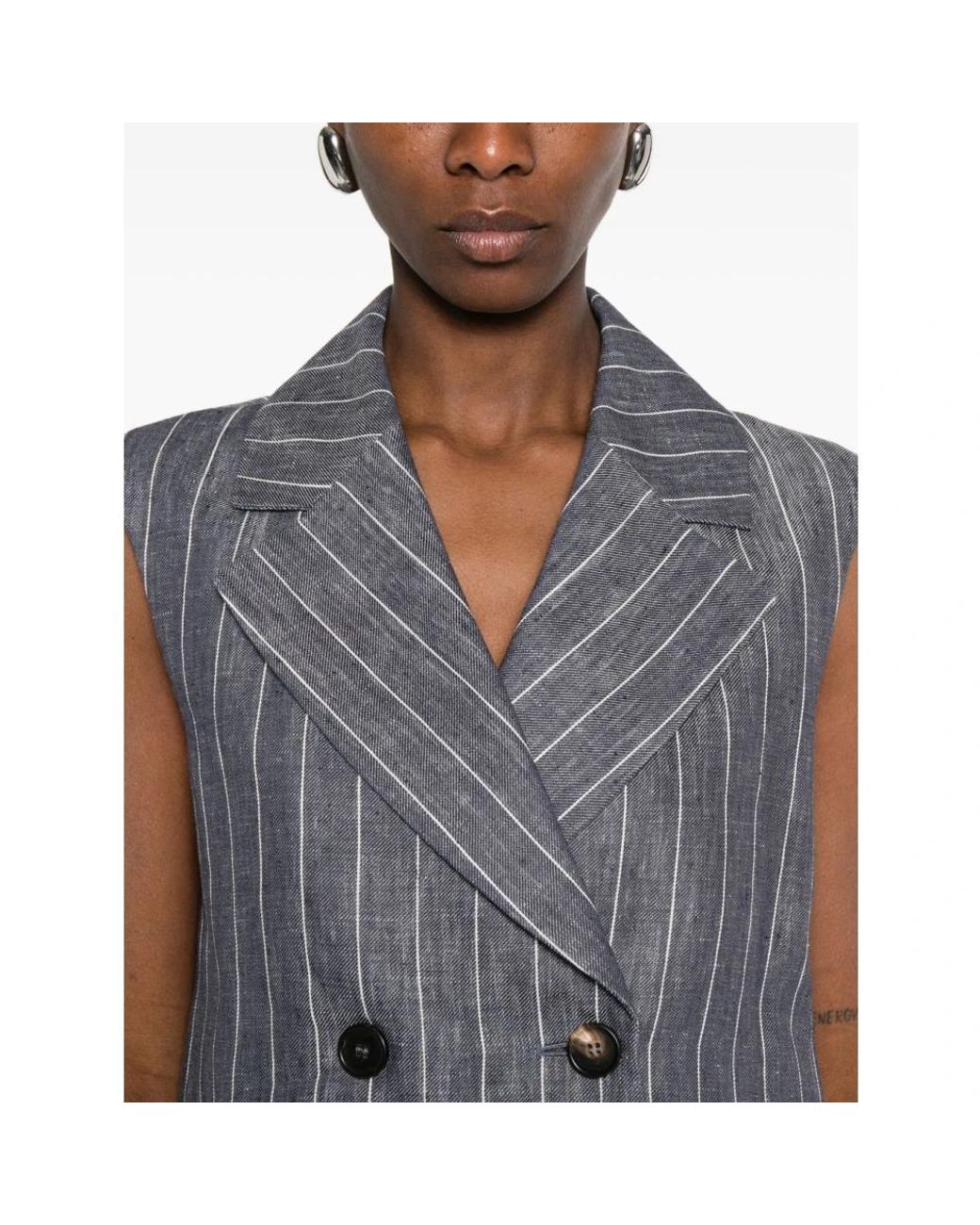 Vests Max Mara de color Gray