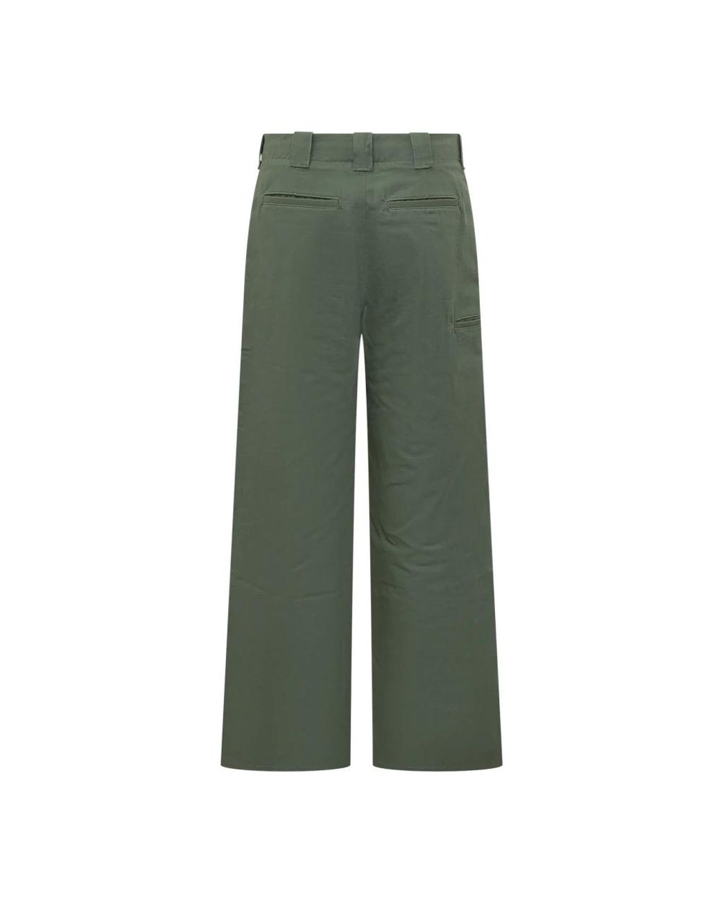 KENZO Green Wide Trousers for men