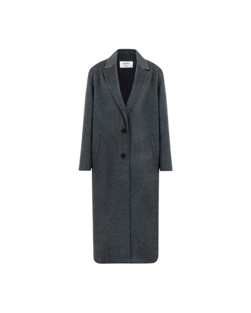 Rohe Black Single-Breasted Coats