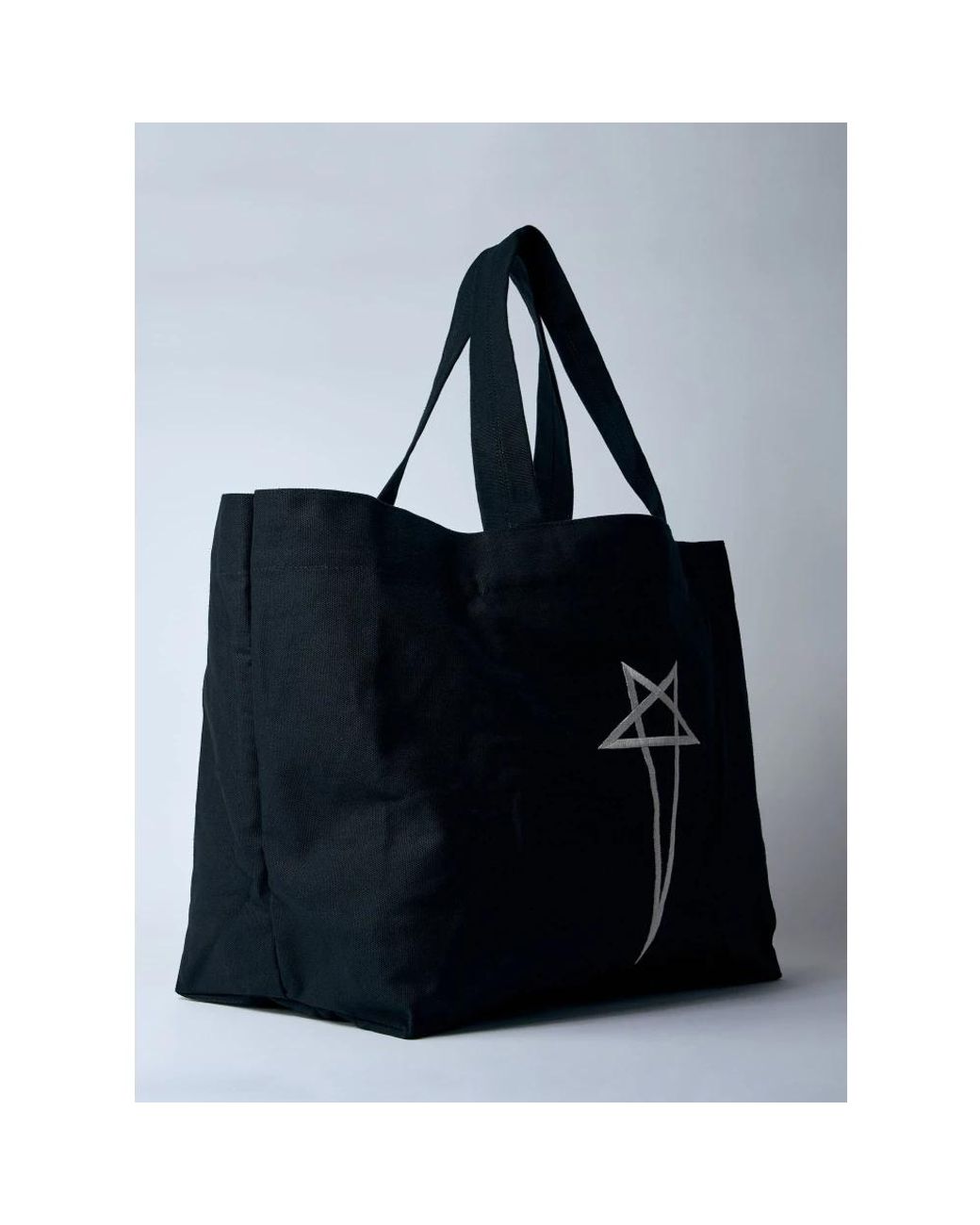 Rick Owens Blue Shopping Bags